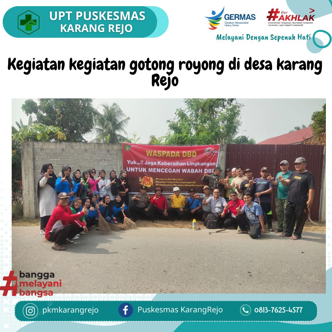 Kegiatan kegiatan gotong royong di desa karang Rejo - (Ada 0 foto)